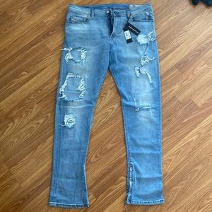 Diesel zip jeans